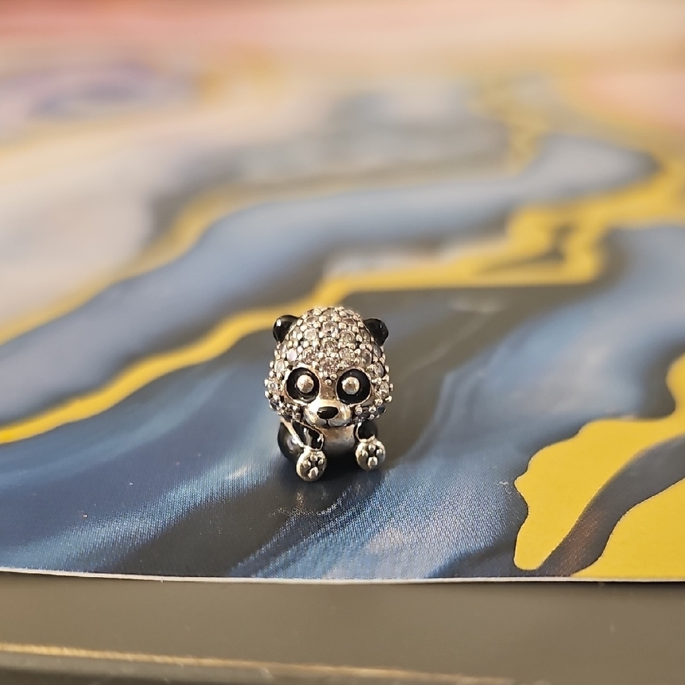 Sparkling Panda Pandora Charm